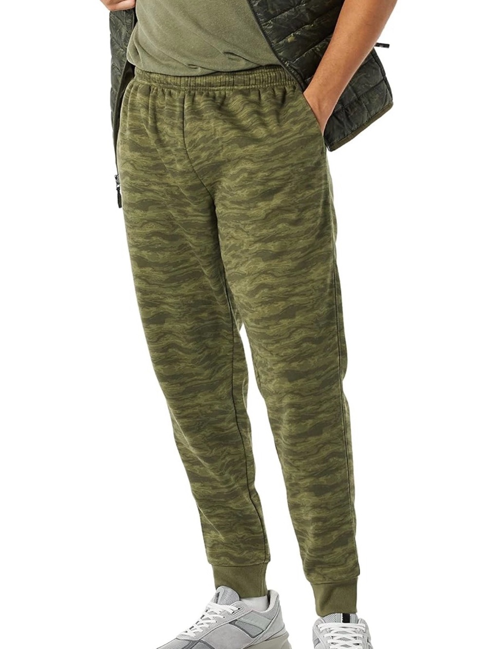 Amazon Essentials Olive Camo Jogger Sweatpants size XL NIP